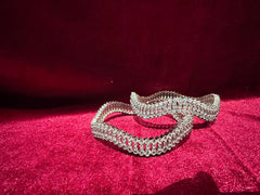 Curve Designer Wear Diamond Bangle